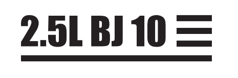 2.5L BJ 10