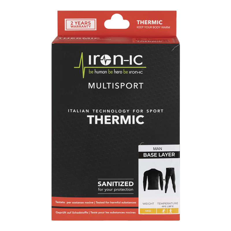 МЪЖКО ТЕРМО БЕЛЬО КОМПЛЕКТ | BLACK | 2XL(56) | Diel